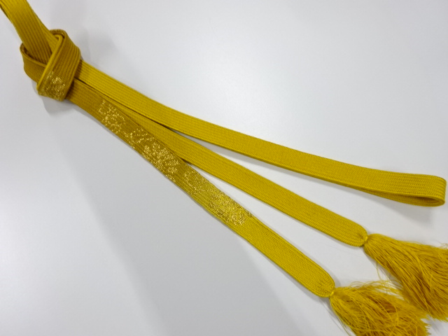 正絹　高麗　手組帯締め